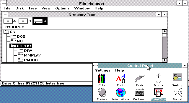 PC World Windows 3 Test Drive - Winfile